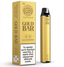 Gold Bar Blue - Raspberry 600 Puffs