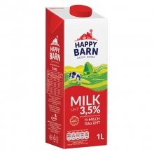 Happy Barn Γάλα Μακράς Διάρκειας 3,5% 1lt