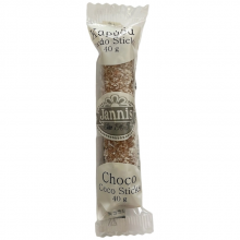 Jannis Ράβδοι Στικ Καρύδας με Κακάο 40gr