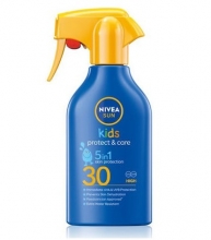 Nivea Αδιάβροχο Παιδικό Αντηλιακό Spray Sun Kids Protect and Care για Πρόσωπο και Σώμα Spf30 270ml