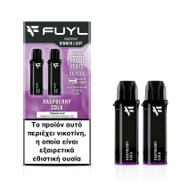 Raspberry Cola Fuyl Disposable Prefilled Pods 20mg 850 Puffs (2pcs) – Dinner Lady