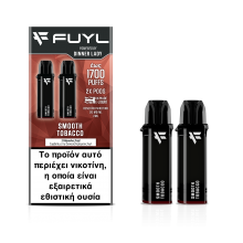 Smooth Tobacco Fuyl Disposable Prefilled Pods 20mg 850 Puffs (2pcs) – Dinner Lady