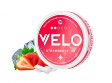 Velo Mini Σακουλάκια Νικοτίνης Strawberry Ice 6mg (15τμχ)