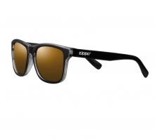 Zippo Ανδρικά Γυαλιά Ηλίου με Μαύρο Κοκκάλινο Σκελετό και Καφέ Καθρέφτη Φακό OB201-10 bpg