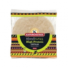 Καραμολέγκος Αξιαγάπιτες High Protein Tortillas Μεγάλες 6τμχ