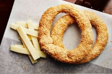 Κουλούρι Γεμιστό Philadelphia - Γαλοπούλα