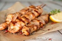 1 Μερίδα Καλαμάκι Κοτόπουλο