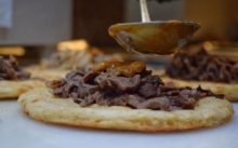 Ανοιχτή Χειροποίητη Πίτα Μπακαλιάρος