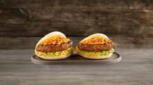 Bao Burger με Μπιφτέκι Μικρές Φάρμες