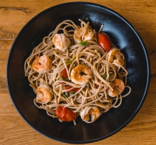 2 Μερίδες Γαριδομακαρονάδα Light (1+1 ΔΩΡΟ)