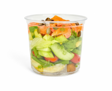 Smoked Salmon Salad 400gr