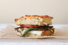 Focaccia Γαλοπούλα