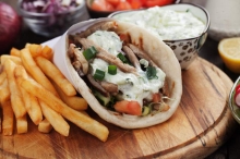 Πίτα Γίγας Γύρος Χοιρινός