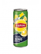 Lipton Ice Tea Green Λεμόνι χωρίς Ζάχαρη 330ml
