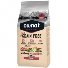 Ownat Dog Grain Free Just Adult Duck 3kg