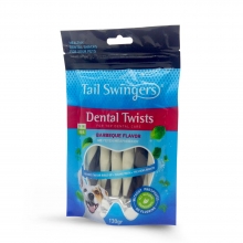 Tail Swingers Dental Twists Roll Barbeque 130gr