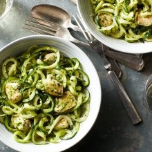 Ζυμαρικά Zucchini