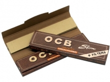 OCB Χαρτάκια Premium Slim + Tips (64τμχ)