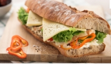 Μπαγκέτα Φυτικό Τυρί