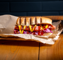 Hot Dog Βραστό