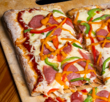 Pizza Μπέικον (κομμάτι)