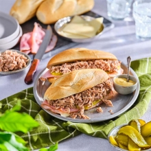 Noble Pulled Pork Sandwich