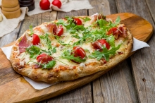 Pizza Pinsa Bacon BBQ