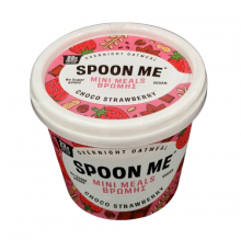 Spoon Me Overnight Oatmeal Choco Strawberry 22gr Protein 153gr