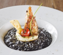 Ριζότο Al Nero Gamberi