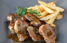 Μερίδα Scaloppine Al Pepe