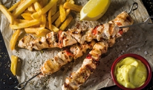 Μερίδα Souvlaki Di Pollo