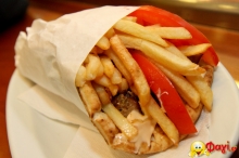 Πίτα με Χαλούμι (για χορτοφάγους)