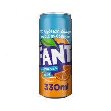 Fanta Πορτοκαλάδα Μπλε 330ml