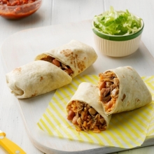 1 Burrito επιλογής + 1 Αναψυκτικό 330ml επιλογής