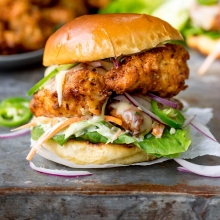 Pulled Chicken Brioche