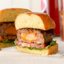 Stuffed Burger Sandwich