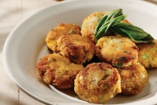 Κολοκυθοκεφτέδες Μερίδα