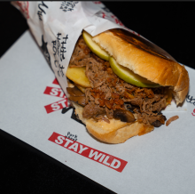 Ψωμάκι με Pulled Pork