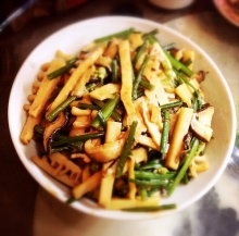 Duck with Chinese Mushrooms and Bamboo Shoots