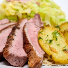 Duck with Orange Sauce