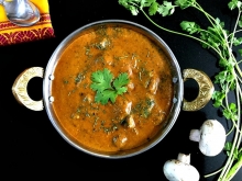 Mushroom Butter Masala