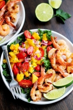 Shrimps Mango Salad