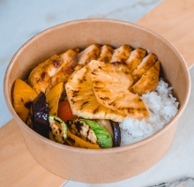 1 Μερίδα Φιλετάκια Κοτόπουλο με Ρύζι Μπασμάτι