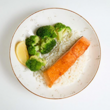 Salmon and Broccoli (Performance Menu)