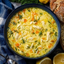 Μινεστρόνε με Κοτόπουλο