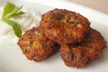 Κολοκυθοκεφτέδες Μερίδα