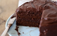 Τούρτα Σοκολατίνα Αμυγδάλου με Πραλίνα Αμυγδάλου (5-6 ατόμων)