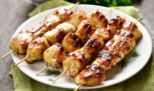 Μερίδα Light Καλαμάκι Κοτόπουλο