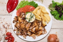 Μερίδα Light Γύρος Κοτόπουλο