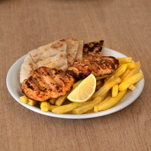 Μερίδα Μπιφτέκι Κοτόπουλο